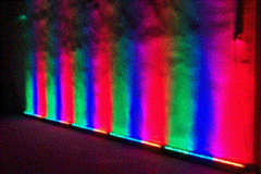 LED洗墙灯效果，跟线条灯有什么区别